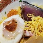 ラーメン巌哲 - 新年限定献立 巌哲ちらし＋半熟煮玉子
