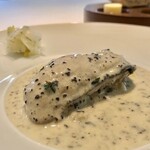 ラ クレリエール - 2020.12.  真牡蠣のコトリアード 黒トリュフ風味