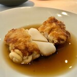 ラ クレリエール - 2020.12.  白子 カブ名人 鴨コンソメ