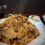 中国料理 旺子牛食府 - 豚肉と野菜あんかけご飯（ランチ）