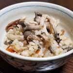 JA水郷つくば 農産物直売所 サンフレッシュ - しめじご飯を作りました