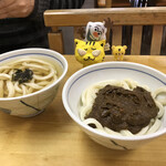 Kuukai - 激辛カレーうどんと、素うどんの図