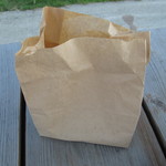 島崎松月堂 - 包んでくれた紙袋