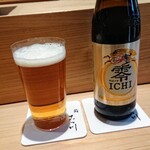鮨 みつ川 - ノンアルコールビールをいただきました