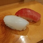 たか田 - すみいか＆中とろ