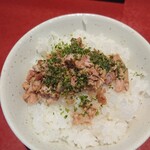 ラーメン 厚木家 - 今日は チャーシューまぶしです♪ 昨日玉子サンドを食べたからね♪