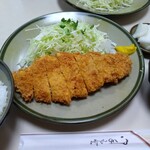 とんかつはま - とんかつ定食　850円