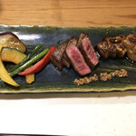 湖粋 - 石見銀山牛とフォアグラ