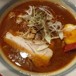 らーめん 炙 - 料理写真:山椒RED味噌の痺れ②