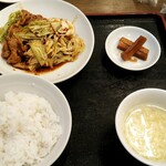 Chuukaryouri Touin - セットメニュー：回鍋肉