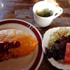 Kohihausukanada - 料理写真:日替わりランチ(750円税込)  食後のドリンク＆デザート付きです。