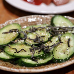 食材仲買人直売センター 金太郎本店 - 塩ダレきゅうり