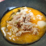 ラーメン二郎 - ほぐしも投入