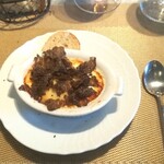 La Brianza - トリュフグラタンピエモンテ風黒トリュフ。豊潤な香りの黒トリュフ、寒い季節のお楽しみ♡