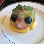 阿寓 - 季節のフルーツゼリー寄せ