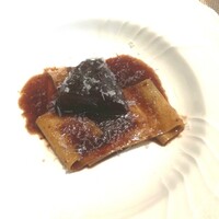 La Brianza - 牛ほほ肉の赤ワイン煮込み自家製パスタパッパルデッレ。ほどけるやわらかさ、赤ワインの甘み、お肉のやさしい味わい、プリっと歯触りのパッパルデッレとよく絡んでおいしい♡ 丁度赤ワイン煮込み食べたかったの～