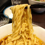 櫻井中華そば店 - 特製中華そば・醤油、麺リフトアップ