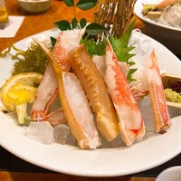 かに道楽 銀座八丁目店 - かに刺身