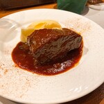 TRATTORIA　LA MORA - 国産牛ホホ肉の赤ワイン煮