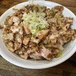 八屋 - チャーシューライス並（¥280）