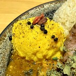 吉田カレー  - ポテトサラダ