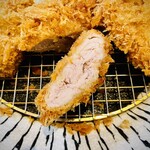 箱崎 井のかわず - ほんのり桜色の揚げ具合