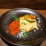 創作イタリアン Gemelli - 蟹とマッシュルームのクレープ包み