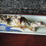 大自然の里 吾妻庵 - セットのます塩焼き