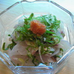 幸っちゃん寿司 - しまあじたたき