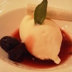 saveur - ミルクのシャーベット♪