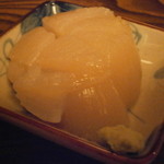 産直屋 たか - 厚岸天然帆立の貝柱　刺身で