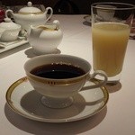 レ セゾン - 2012.8 朝食 コーヒーとグレープフルーツジュース