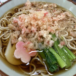 東嶋屋 - たぬき蕎麦650円