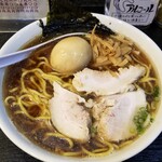 塩そば専門店 桑ばら - ポルチーニ出汁とイサキ煮干しのそば