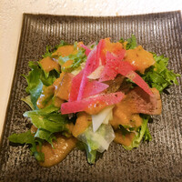 恵比寿 しげ田 - 前菜 青パパイヤのサラダ