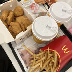 McDonald's - ナゲットとポテトとコーヒー（＾∇＾）