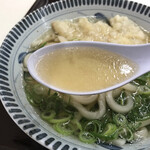 万福うどん - このスープ飲みたさに・・