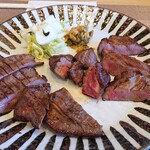 たんや 練 - ランチの3種盛り