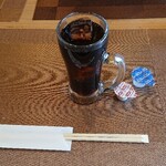たんや 練 - ランチのアイスコーヒー