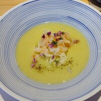 割烹 柚葉 - 白菜スープにゅうめん