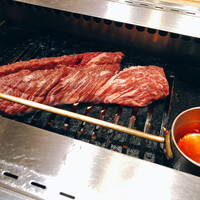 北新地はらみ 法善寺店 - フランベ準備