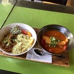 スプーンソング - 【2020年10月8日(木)】ブリとタコのチェティナッドとレモンライス＆チキンビリヤニセット