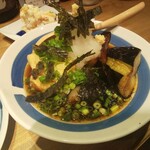 ゆうのや - ナスと豆腐の揚げ出し　500円