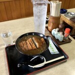 Kawa izumi - カツカレーうどん　１０００円（税込）