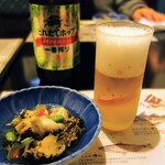 Izakayasara - ビールとお通し