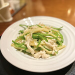 健康中華 青蓮 - 鶏肉のチンジャオロース