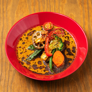 A Medicinal Food Soup Curry that is good for your body! You can choose spiciness and toppings◎