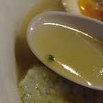 麺武 ざぼん - 新　えびすの涙　スープ