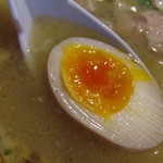 麺武 ざぼん - 新　えびすの涙　煮たまご