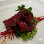 ラッフィナート - ☆牛肉の塩漬け生ハムのことだそうです…たぶん☆